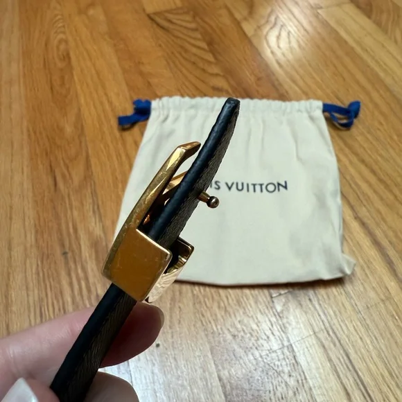 Louis Vuitton Brown Monogram Belt